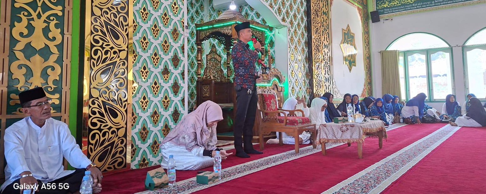 Menghadiri undangan BKTM kecamatan V Koto Kampung dalam,